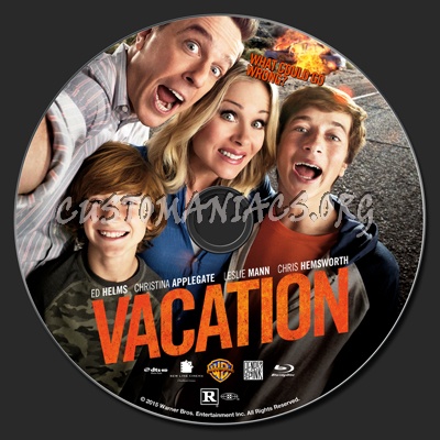 Vacation blu-ray label