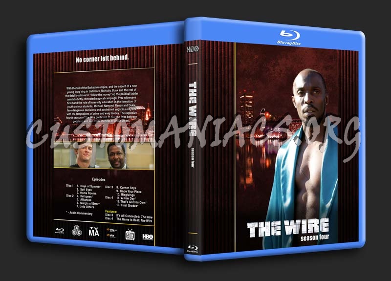 The Wire Complete Series blu-ray cover