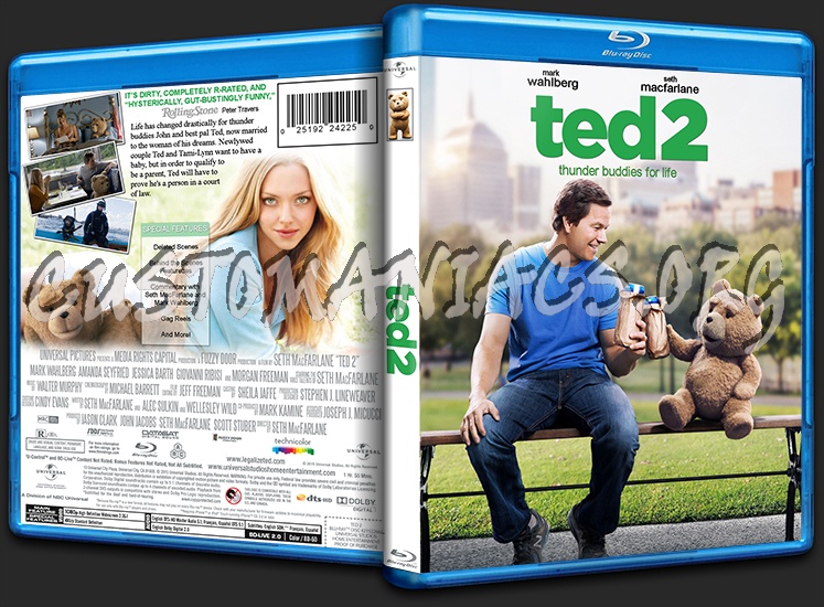 Ted 2 blu-ray cover