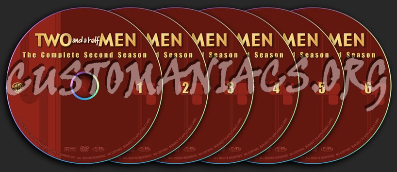 Season 2 dvd label