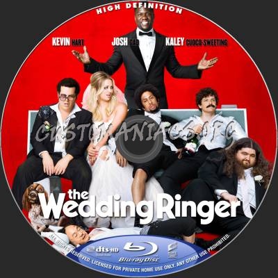 The Wedding Ringer blu-ray label