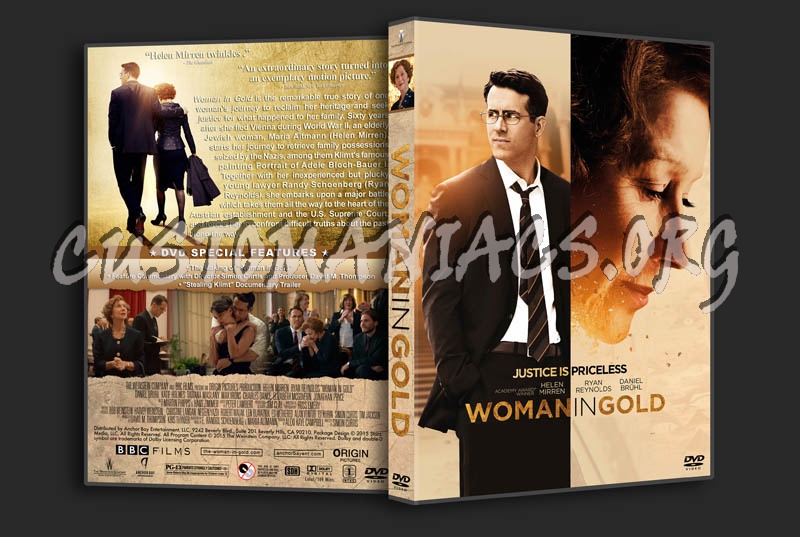 Woman in Gold dvd cover