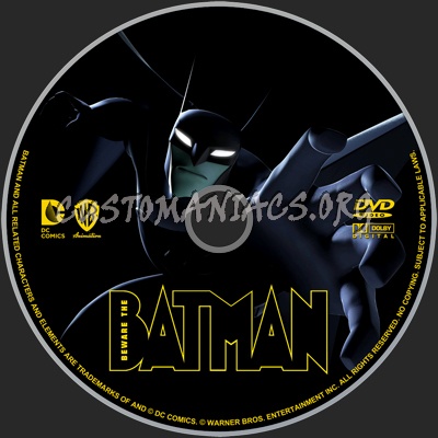 Beware the Batman (2013-2014) dvd label