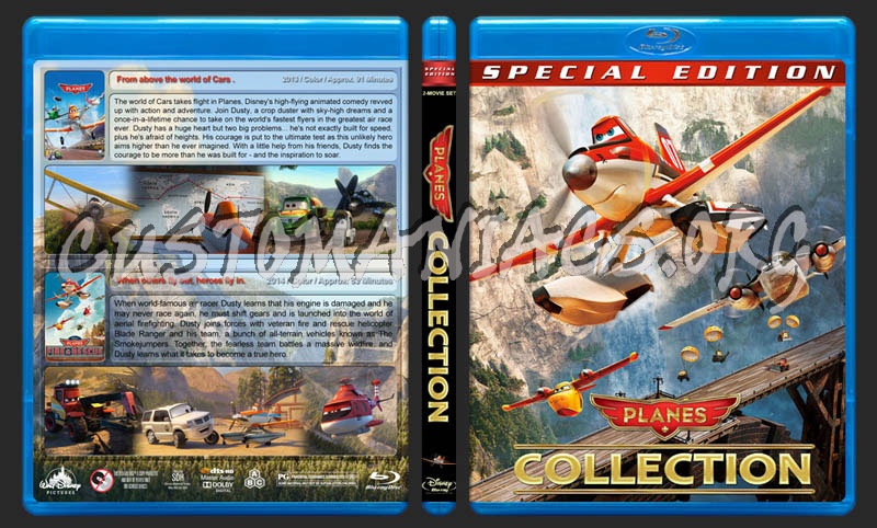 Planes Collection blu-ray cover