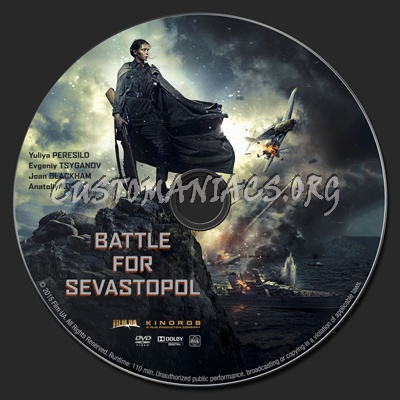 Battle For Sevastopol dvd label