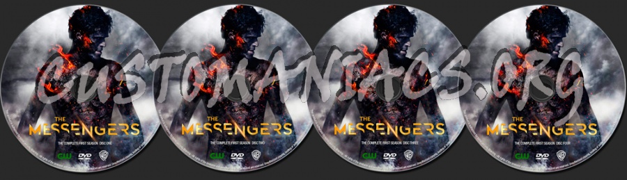 The Messengers Season 1 dvd label