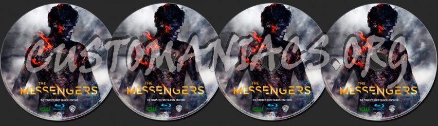 The Messengers Season 1 blu-ray label