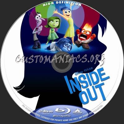 Inside Out blu-ray label