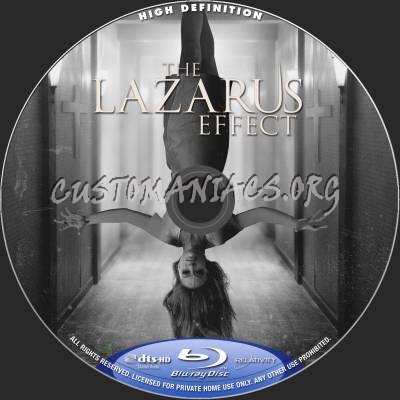 The Lazarus Effect blu-ray label