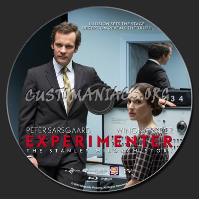 Experimenter blu-ray label