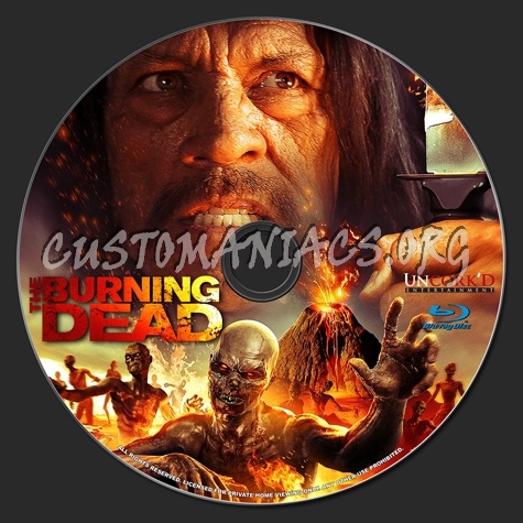 The Burning Dead blu-ray label