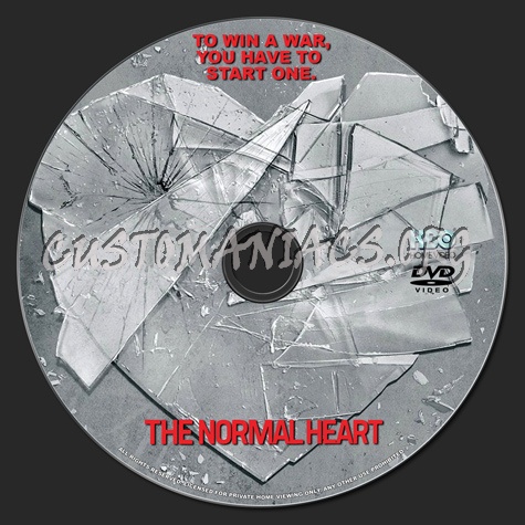 The Normal Heart dvd label