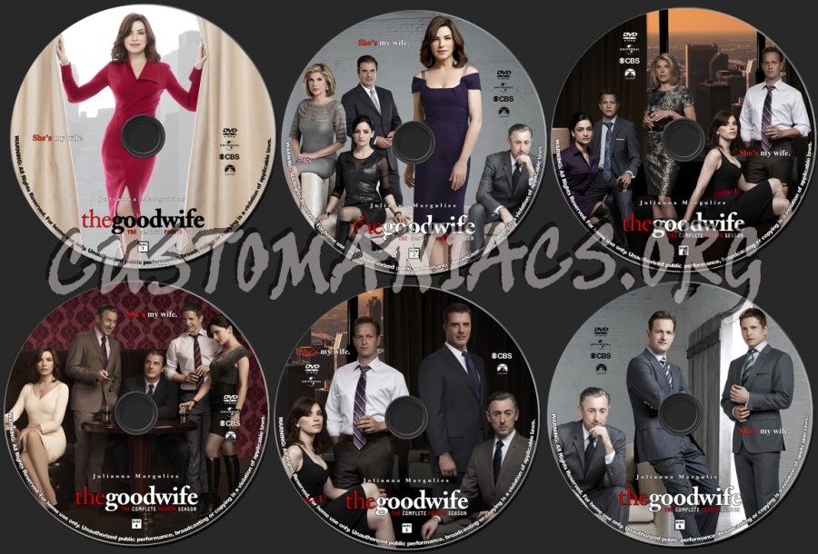 The Good Wife - Season 4 dvd label