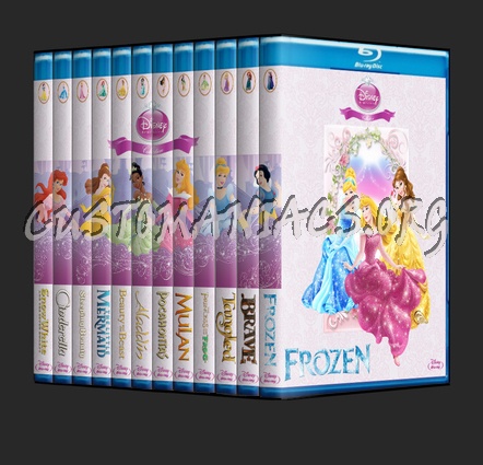 Snow White and the Seven Dwarfs - Disney Princess Collection blu-ray cover