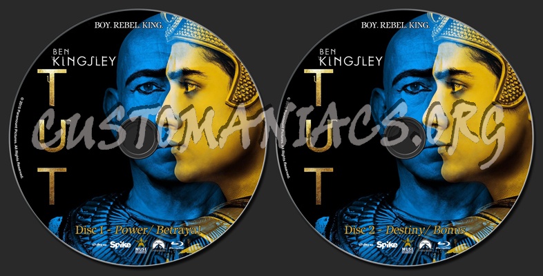 Tut blu-ray label