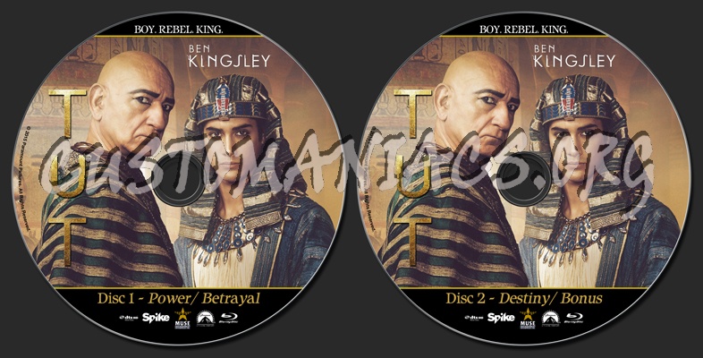 Tut blu-ray label