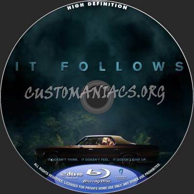 It Follows blu-ray label