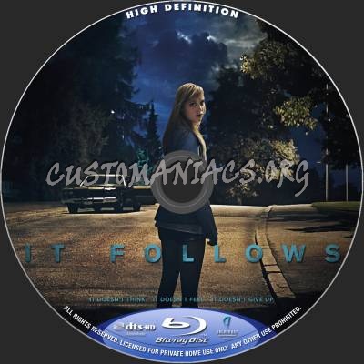 It Follows blu-ray label