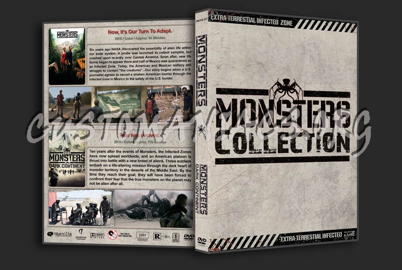 Monsters Collection dvd cover