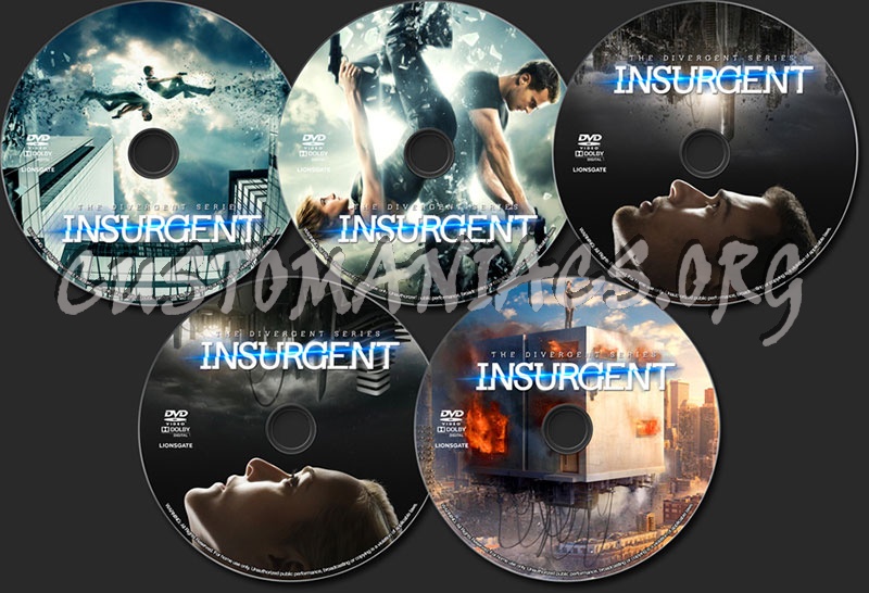 Insurgent dvd label