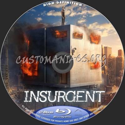 Insurgent blu-ray label