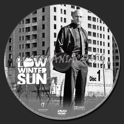 Low Winter Sun - The Complete Series dvd label
