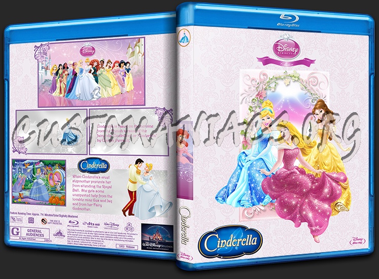 Cinderella - Disney Princess Collection blu-ray cover