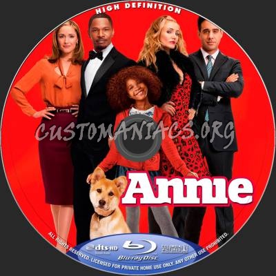 Annie blu-ray label