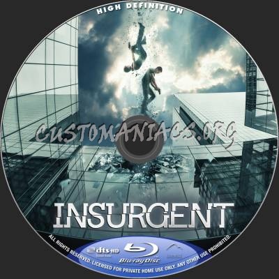 Insurgent blu-ray label