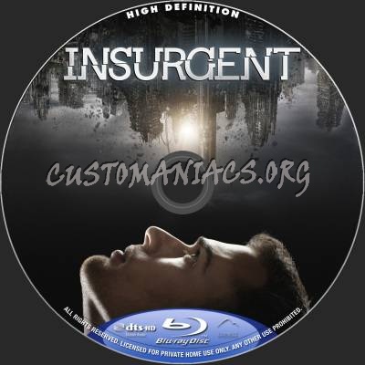 Insurgent blu-ray label