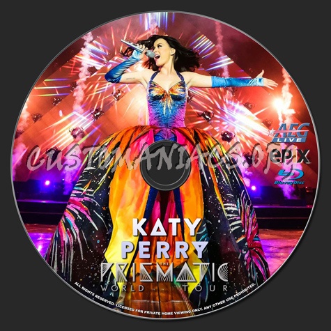 Katy Perry The Prismatic World Tour blu-ray label