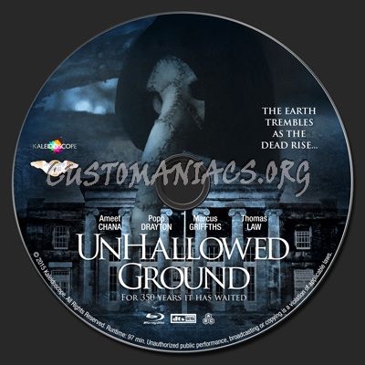 Unhallowed Ground blu-ray label