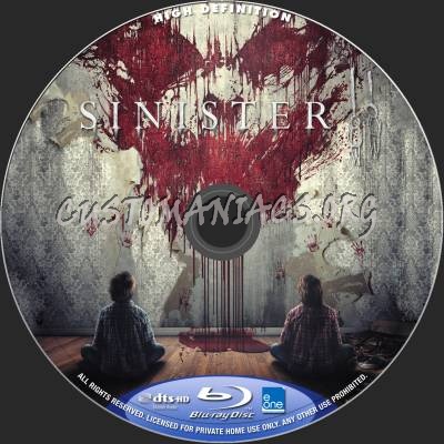 Sinister 2 blu-ray label