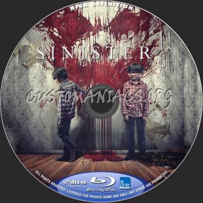 Sinister 2 blu-ray label