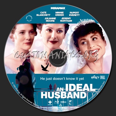 An Ideal Husband blu-ray label