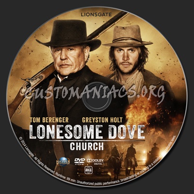 Lonesome Dove Church dvd label