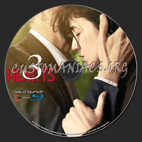 3 Hearts blu-ray label