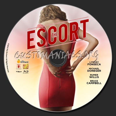 The Escort (2015) blu-ray label