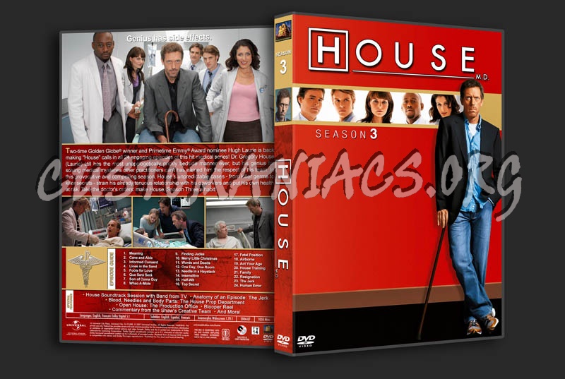 House M.D. - Seasons 1-8 (3240x2175) dvd cover