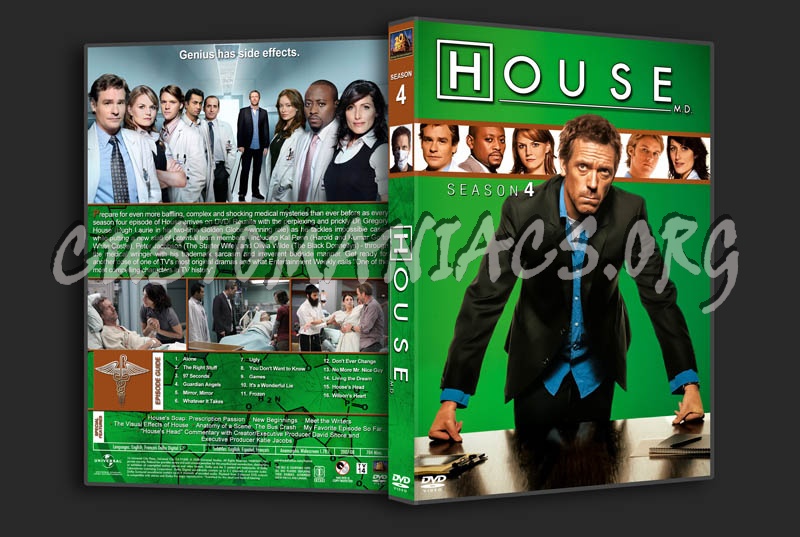 House M.D. - Seasons 1-8 (3240x2175) dvd cover