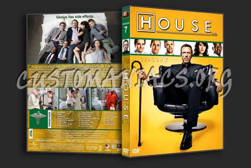 House M.D. - Seasons 1-8 (3240x2175) dvd cover