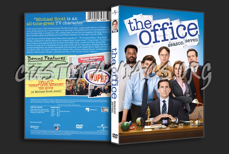 The Office Season 7 dvd cover