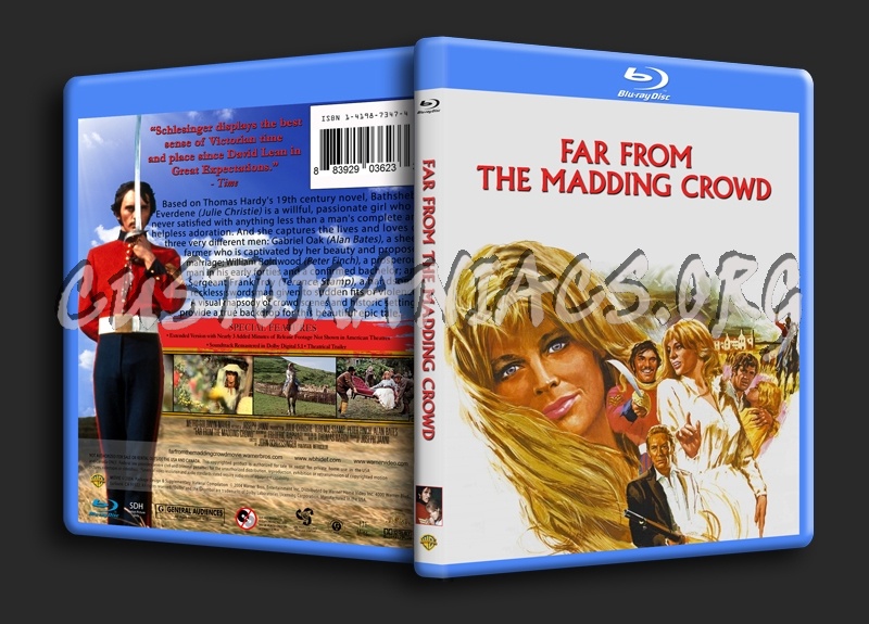 Far From the Madding Crowd (1967) blu-ray cover