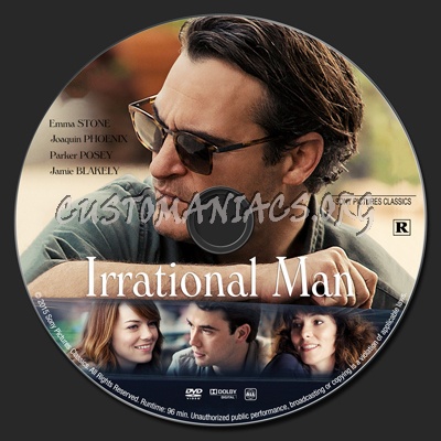 Irrational Man dvd label