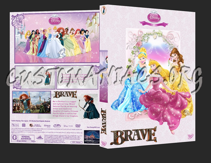 Brave - Disney Princess Collection dvd cover