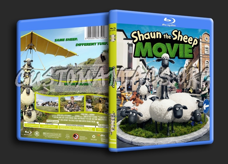 Shaun the Sheep The Movie blu-ray cover