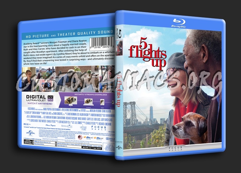 5 Flights Up blu-ray cover