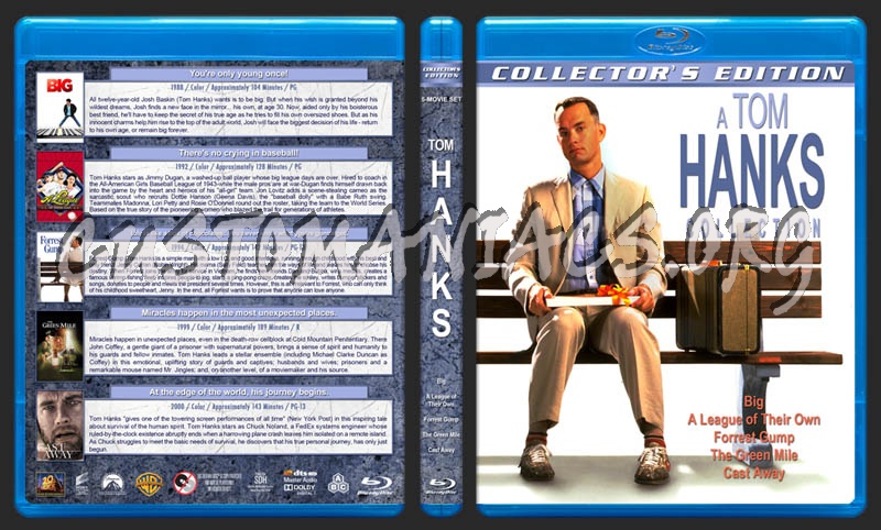 Tom Hanks Collection blu-ray cover