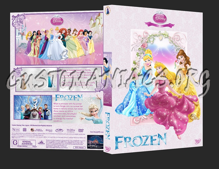 Frozen - Disney Princess Collection dvd cover