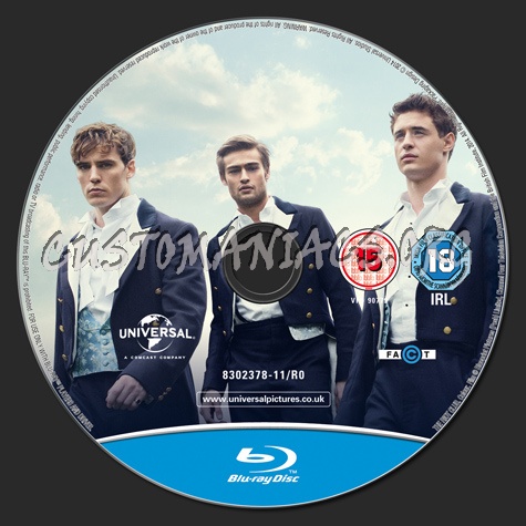 The Riot Club blu-ray label